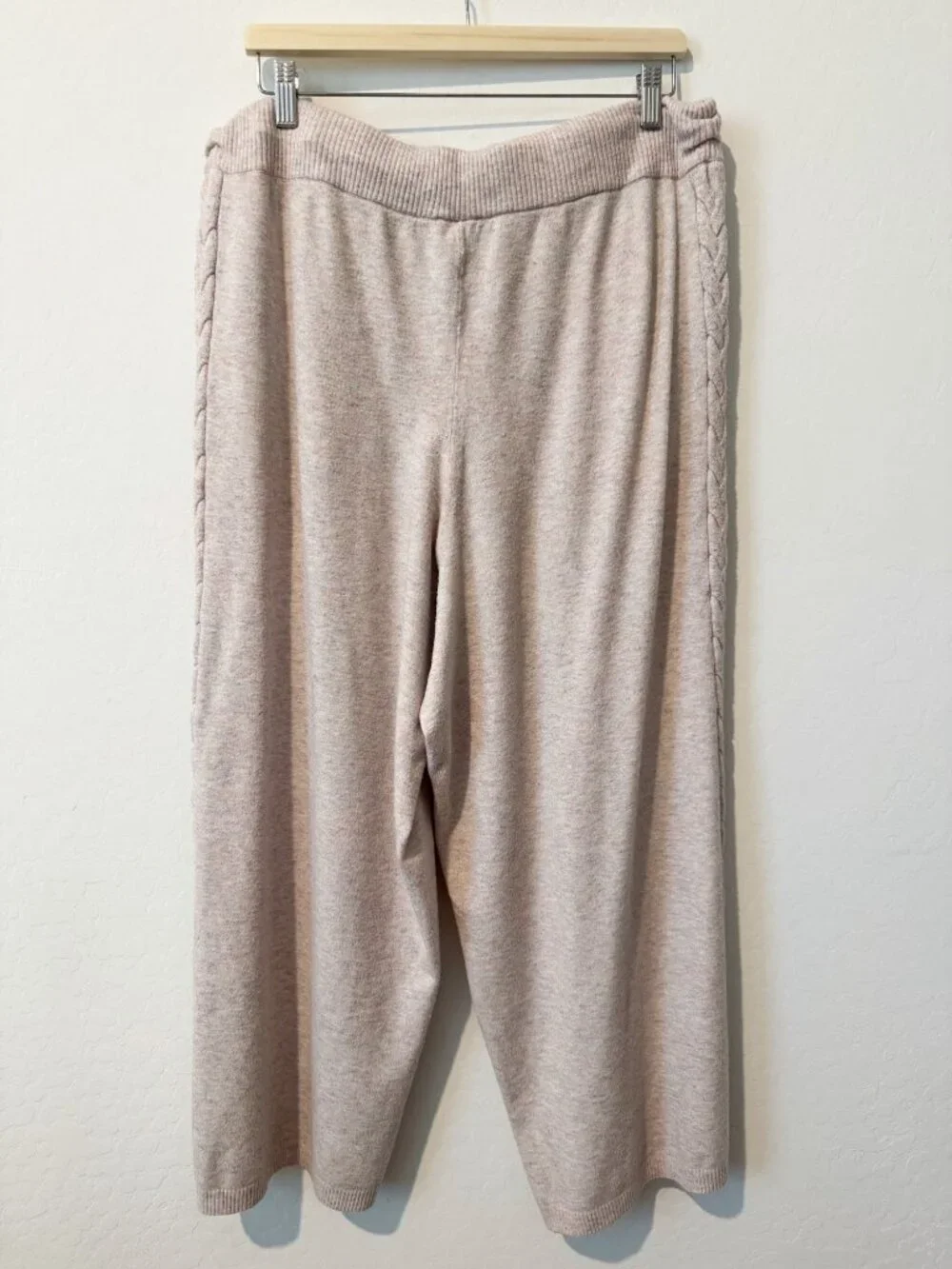 Torrid Cable Knit Matching Loungewear Set Cardigan Wide Leg Pants Plus Size 1X